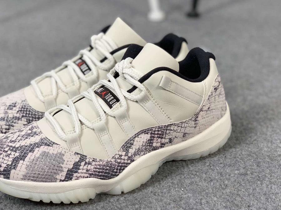grey snake skin 11s