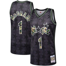 Load image into Gallery viewer, 1-Tracy McGrady Orlando Magic  Straight Fire Camo Swingman Jersey – Black