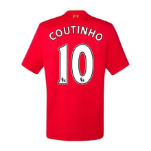 Load image into Gallery viewer, 10-Philippe Coutinho Liverpool New Balance  Home Player Jersey - Red