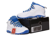 Load image into Gallery viewer, Air Jordan Retro 10 "steel" Blue/Black