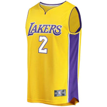 Load image into Gallery viewer, 2-Lonzo Ball Los Angeles Lakers  Jersey Gold - Icon Edition