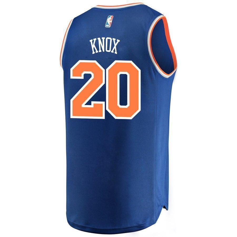 20-Kevin Knox New York Knicks Fanatics Branded 2018 NBA Draft First Ro ...