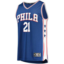 Load image into Gallery viewer, 21-Joel Embiid Philadelphia 76ers  Jersey Royal - Icon Edition