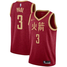 Load image into Gallery viewer, 3-Chris Paul Houston Rockets Swingman Jersey – City Edition – Red