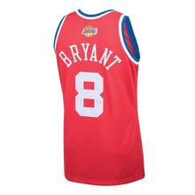 Load image into Gallery viewer, 8-Kobe Bryant Western Conference  All-Star Hardwood Classics Authentic Jersey – Red