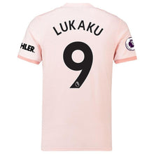 Load image into Gallery viewer, 9-Romelu Lukaku Manchester United 2018-19 Away Player Jersey – Coral