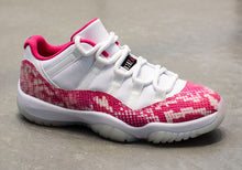 Load image into Gallery viewer, The Air Jordan Low  Pink Snake skin 11s 2019
