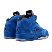 Load image into Gallery viewer, Men's Jordan 5 Retro Laney Basketball Shoes - Blue