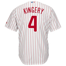Load image into Gallery viewer, Scott Kingery Philadelphia Phillies Majestic Official Cool Base Player Jersey – White/Red