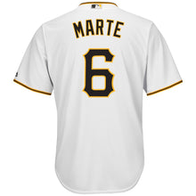 Load image into Gallery viewer, Starling Marte Pittsburgh Pirates Majestic Alternate  Jersey - Black/White