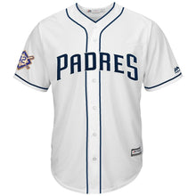 Load image into Gallery viewer, San Diego Padres Majestic 2019 Jackie Robinson Day Official Cool Base Jersey – White