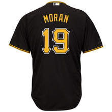 Load image into Gallery viewer, Colin Moran Pittsburgh Pirates Majestic Alternate Cool Base Player Jersey – Black