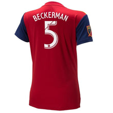 Load image into Gallery viewer, Kyle Beckerman Real Salt Lake Women&#39;s 2018 Primary Player Jersey – Red