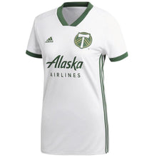 Load image into Gallery viewer, Liam Ridgewell Portland Timbers Women's 2018 Secondary Player Jersey – White