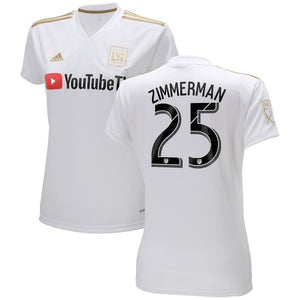 Walker Zimmerman LAFC Women's 2018 Secondary Player Jersey – White