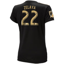 Load image into Gallery viewer, Rodolfo Zelaya LAFC Women's 2018 Primary Player Jersey - Black