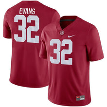 Load image into Gallery viewer, Rashaan Evans Alabama Crimson Tide Game Jersey – Crimson