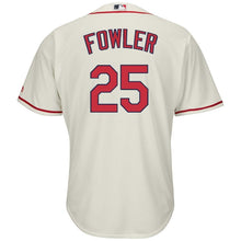 Load image into Gallery viewer, Dexter Fowler St. Louis Cardinals Majestic Alternate Cool Base Jersey - Cream/Red