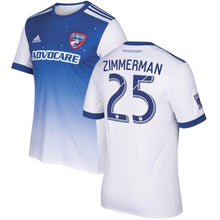 Load image into Gallery viewer, Walker Zimmerman FC Dallas 2017/18 Secondary Jersey - Blue